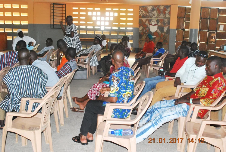 Prelaunch briefing in OLA - Bolgatanga